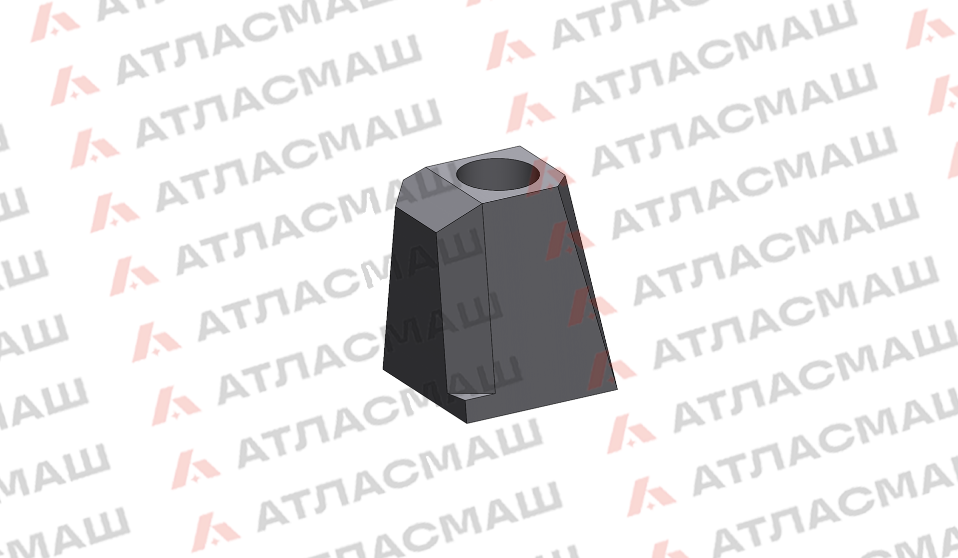 Knife supports for shredders