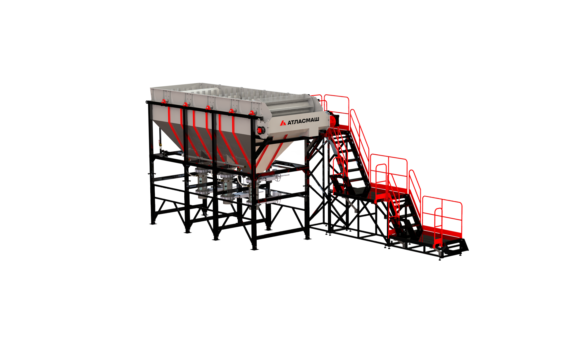 Ванна флотации со шлюзами