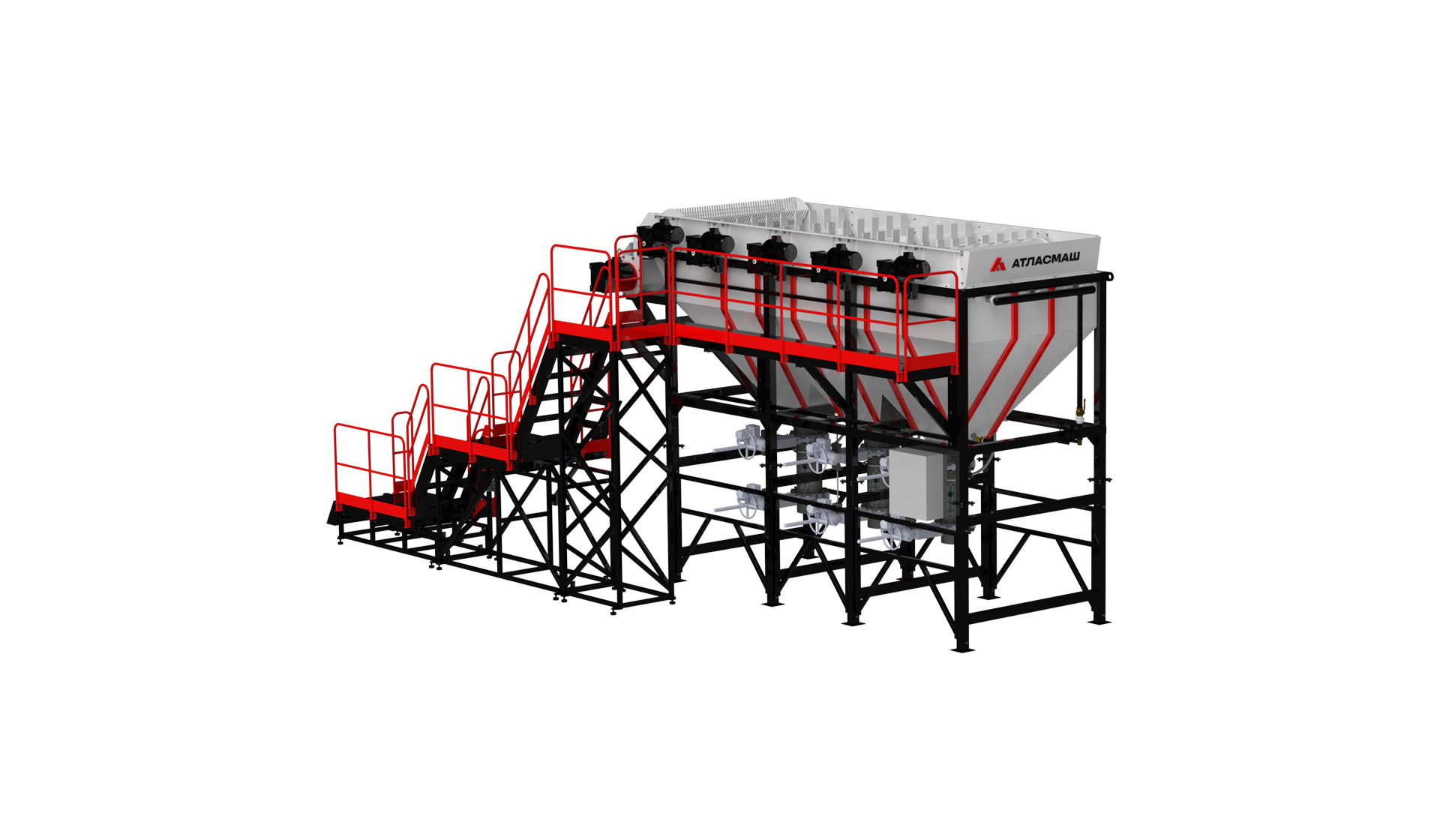 Ванна флотации со шлюзами